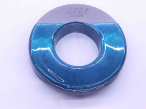 PT 1 1/2 JIS PIPE THREAD RING GAGE 1.5 1.50 1.500 1.5000 1 1/2 11 BSPT 55 DEG - DW37065SLW