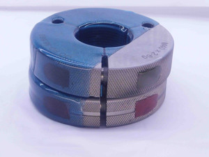 M40 X 2 6g VERMONT THREAD RING GAGES 40 2.0 GO NO GO P.D.'S = 38.663 & 38.493 - DW37080LVR