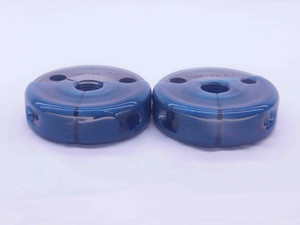 9/16 18 UNF 3A BEFORE PLATE THREAD RING GAGES .5625 GO NO GO PDS= .5244 & .5218 - DW37086CT4