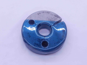 3/4 16 UNF 2A SPECIAL VERMONT THREAD RING GAGE .75 .750 NO GO ONLY P.D. = .7017 - DW37092CT4