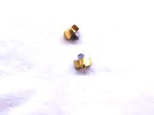 2pcs INGERSOLL TPF0850R01 IN2505 TiN COATED CARBIDE DRILL TIP INSERTS .335" DIA - DCT-NS1796