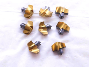 8pcs NEW INGERSOLL TPA1350R01 IN2505 TiN COATED CARBIDE DRILL TIP INSERTS 13.5MM - DCT-NS1845