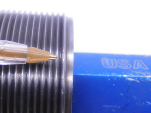 2 1/2 12 UN 2B THREAD PLUG GAGE 2.5 2.50 2.500 GO NO GO P.D.'S = 2.4459 & 2.4540 - DW37139CT4