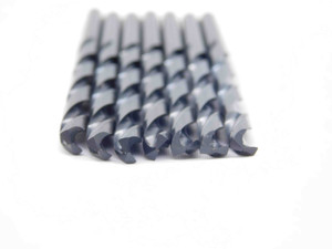 7PCS DORMER 3/16 O.D. BLACK OXIDE HSS AIRCRAFT TWIST DRILL BIT .1875 TYPE B - DCT-DM2521
