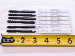 6pcs NEW OSG M6 X 1 HSS PLUG TAP 3 SPIRAL FLUTE 6 OH2 JAPAN SUS 3610 6mm 1.0 - DCT-NS1866