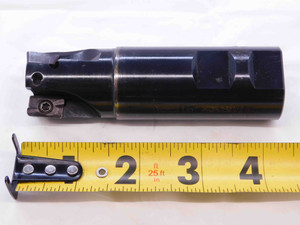 ISCAR 1 1/4 DIA. INDEXABLE END MILL HM90 E90AD D1.25-3-W1.25 3 FL 1.25 HELI2000 - NS1907CE4