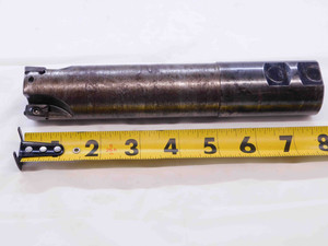 1 1/2 DIA. 8" OAL SQUARE SHOULDER INDEXABLE END MILL 1 1/2 SHANK 3 FLUTE 1.5 - NS1908CE4