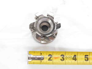 ISCAR 2 1/2 O.D. FACE MILL ?FFQ4 D2.5-6-1.00-12 1" PILOT 6 POCKETS SOMT 120516HP - DM2660BM5
