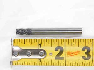 NEW SGS 1/4 O.D. TX CORNER RADIUS CARBIDE END MILL 4 FL 36853 .25 0.0200" RADIUS - DM2683CG5