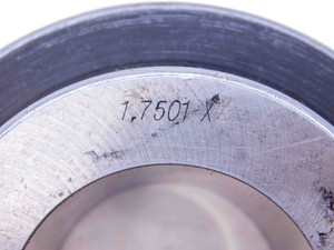 1.7501 CL XX MASTER PLAIN BORE RING GAGE 1.7500 +.0001 OVERSIZE 1 3/4 44.453 mm - NS1941SLW