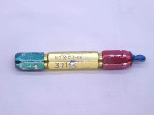 M2 X .4 5H METRIC SPECIAL THREAD PLUG GAGE 2 0.4 NO GO ONLY P.D. = 1.814 CHECK - DW37223SLW