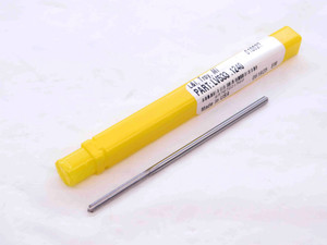 NEW 0.124 OD HSS CHUCKING REAMER 4 FLUTE .124 .1240 1/8 .1250 -.0010 UNDERSIZE - NS2272LAI