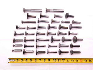 LARGE LOT OF WOODRUFF KEYSEAT CUTTERS STAGGERED / NON STAGGERED TOOTH MACHINIST - BR10574BM4