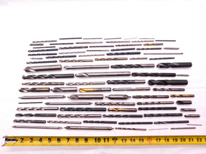 LARGE LOT OF HSS SPOT DRILLS JOBBER DRILLS AND OTHER TYPES MACHINIST TOOLING - BR10577AZ4