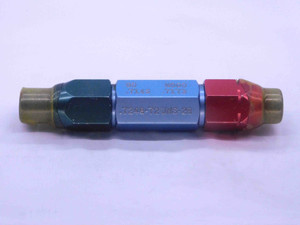 .7248 72 UNS 2B SPECIAL THREAD PLUG GAGE GO NO GO P.D.'S = .7145 & .7173 CHECK - DW37249SLW