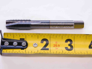 NEW ACCUPRO M12 X 1.75 D6 HSS TiCN COATED PLUG TAP 4" SPIRAL POINT FLUTE 12 - NS1991CG5