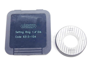 INSIZE 1.4000 CL X MASTER PLAIN BORE SETTING RING GAGE 35.560 mm 1.4 6313-1D4 - DM3170INS