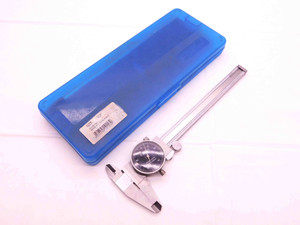 FOWLER 0" - 6" RANGE INSIDE / OUTSIDE DIAL CALIPER .001" GRADUATION SHOCK PROOF - BR10616CQ5