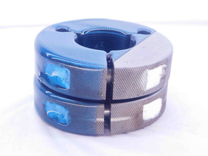 1 1/2 18 UNJEF 3A THREAD RING GAGES 1.5 1.50 GO NO GO P.D.'S = 1.4639 & 1.4602 - DW37284CN5