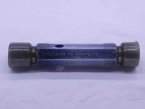 1 3/16 24 NS PREPLATE THREAD PLUG GAGE 1.1875 GO NO GO P.D.'S = 1.1655 & 1.1710 - DW37359CQ5