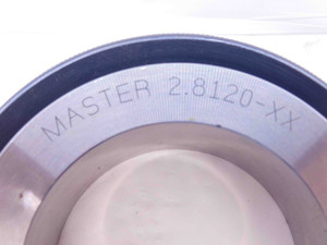 2.8120 CL XX MASTER PLAIN BORE RING GAGE 2.8125 -.0005 2 13/16 71.425 mm 2.812 - NS2032SLW