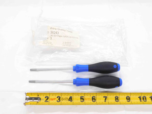 2pcs. WIHA QUALITY TOOLS 362IP SOFTFINISH TORX PLUS 25IP X 100 DRIVERS IP25X100 - DCT-DM2833