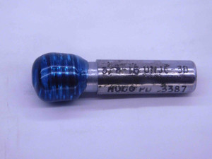 3/8 16 UNJC 3B THREAD PLUG GAGE .375 .3750 NO GO ONLY P.D. = .3387 INSPECTION - DW37381SLW