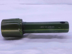 1.660 24 UNS 2A SPECIAL SET THREAD PLUG GAGE 1.66 1.6600 GO ONLY P.D. = 1.6310 - DW37408SLW