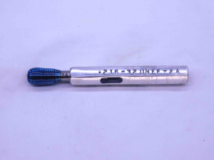 12 32 UNEF 2A SET THREAD PLUG GAGE #12 .216 .2160 GO ONLY P.D. = .1948 CHECK - DW37426CQ5