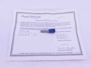 NEW 3/8 16 UNC THREAD PLUG GAGE .375 .3750 GO ONLY P.D. = .3344 2B OR 3B CHECK - DW37467SLW