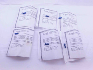 NEW 6pcs 4 40 UNC 2B THREAD PLUG GAGE #4 .112 GO ONLY P.D. = .0958 2B OR 3B - DW37476SLW