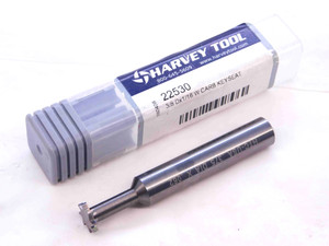 NEW HARVEY TOOL 3/8 OD X 1/16 WIDTH CARBIDE KEYSEAT CUTTER 22530 3/8 SHANK .375 - NS2050CG5