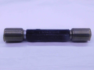 1 3/16 16 UN 2A SET THREAD PLUG GAGE 1.1875 GO NO GO P.D.'S = 1.1454 & 1.1403 - DW37495CQ5