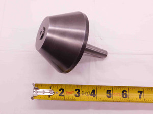 STEEL BULL NOSE LATHE CENTER 4" TO APPROX 2" SMALL O.D. MORSE TAPER #2 SHANK MT2 - BR10646CG4