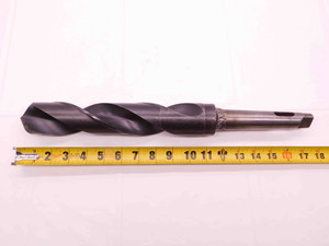 W&B 2" HSS TWIST DRILL BIT MORSE TAPER #4 SHANK 8 1/4 LOC 17.375 OAL 2.0 MT4