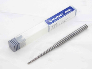 NEW HARVEY TOOL 3/32 O.D. BALL CARBIDE END MILL 1/4 SHANK 2 FL 18893 .09375 - DM2860CG5