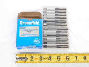 12pcs. NEW GREENFIELD 3/8 16 UNC H5 HSS THREAD FORMING PLUG TAP 4 STRAIGHT FLUTE - DCT-DM2878