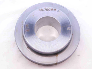 38.790 CL Z MASTER PLAIN BORE RING GAGE 39.000 -.210 39 mm 1.5272 38.79 - NS2085SLW