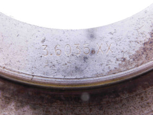 3.6035 CL XX MASTER PLAIN BORE RING GAGE 3.5938 +.0097 3 19/32 91.529 mm CHECK