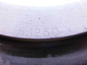 5.1250 CLASS X MASTER PLAIN BORE RING GAGE ONSIZE 5 1/8 130 mm 5.125