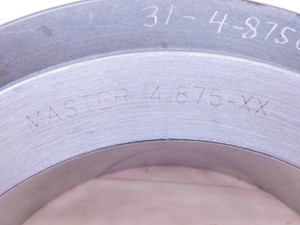 4.8750 CLASS XX MASTER PLAIN BORE RING GAGE ONSIZE 4 7/8 124 mm 4.875