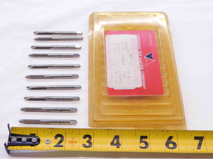 10pcs NEW VERMONT #8 36 NF GH-2 HSS PLUG TAP 2 SPIRAL POINT FLUTE .164 USA MADE - DCT-NS2161
