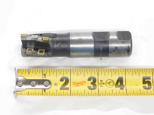 HERTEL 1" DIA. HELICAL INDEXABLE END MILL 4,32025R250U 1" SHANK 4 FLUTE 1.0 - DM2936BY4