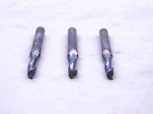 3pcs NEW TSC 5/32 O.D. 3/4 LOC CARBIDE END MILL 3/16 SHANK 2 FLUTE 001006 .15625 - DCT-NS2254