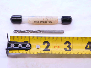 MOHAWK TOOLS 9/64 O.D. CARBIDE JOBBER LENGTH TWIST DRILL BIT 1 1/4 LOC .1406 - DCT-NS2257