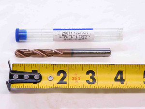 GARR 0.29 O.D. CARBIDE TWIST DRILL BIT 25671 2" LOC 3 1/2 OAL .29 LETTER L .2900 - DCT-NS2258