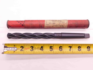 CLEVELAND 21/32 O.D. HSS CORE TWIST DRILL BIT MORSE TAPER #2 SHANK .6562 MT2 - BR10728CT2
