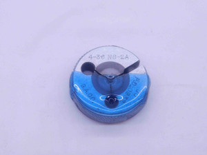 4 36 NS 2A THREAD RING GAGE #4 .112 .1120 GO ONLY P.D. = .0932 INSPECTION UNS - DW37603SLW