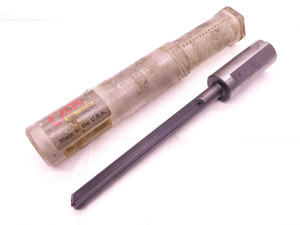 CARR 23/32 O.D. CARBIDE COOLANT THRU STRAIGHT DRILL BIT 1 1/2 SHANK 7" LOC .7187 - BR10772CP4