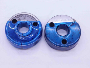 13/16 16 UN 2A THREAD RING GAGES .8125 GO NO GO P.D.'S = .7704 & .7655 CHECK - DW37637CQ5